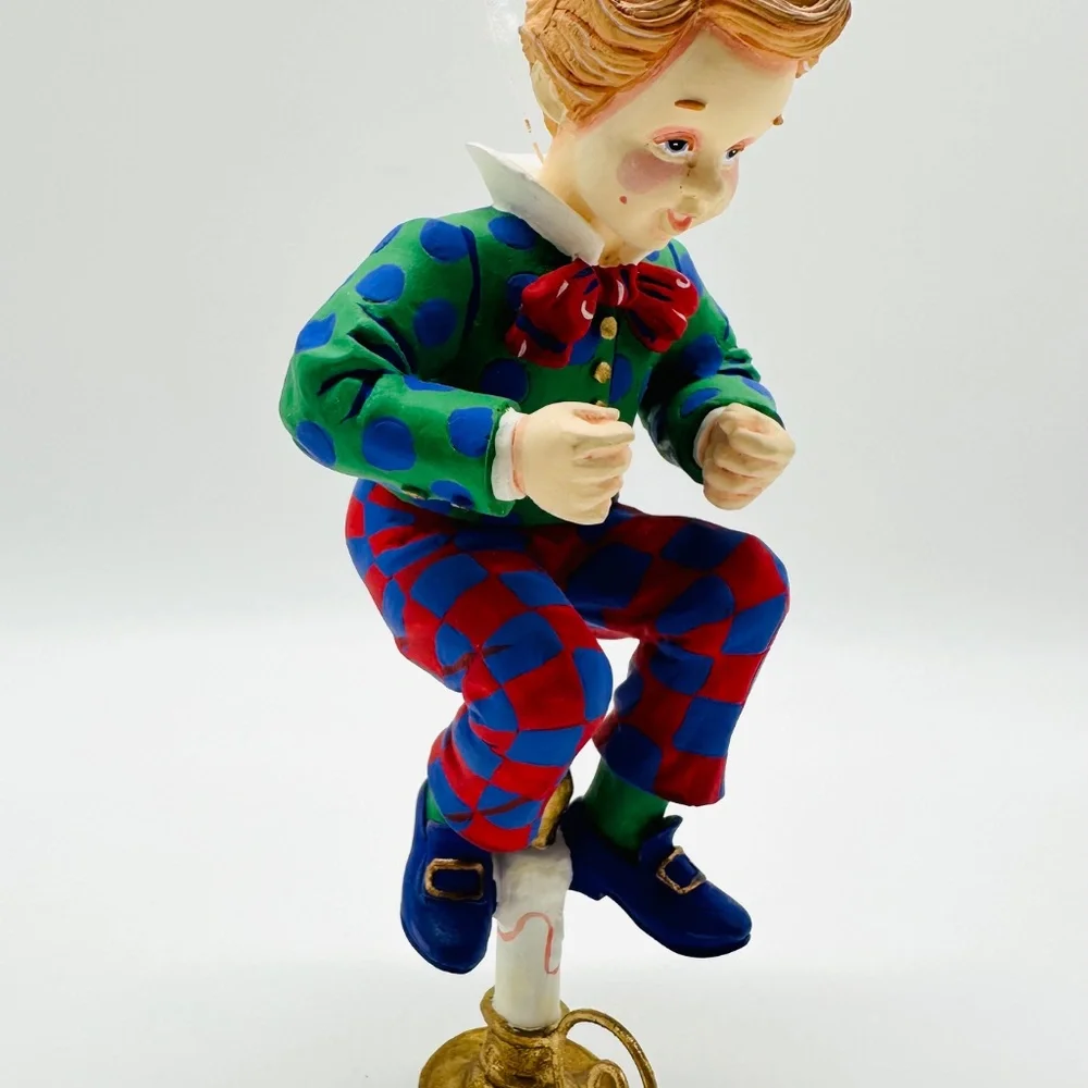 Dept 56 Jack Be Nimble Mother Goose Nursery Rhymes Christmas Ornament w/Box